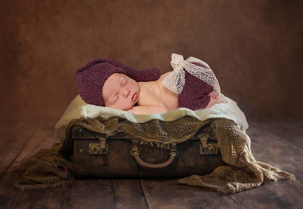 Newborn Photoshoot at 8 days