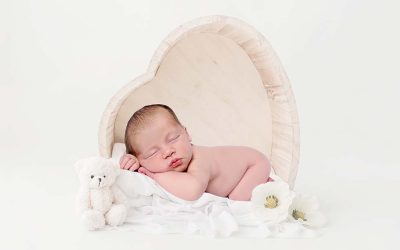 White Newborn Photoshoot